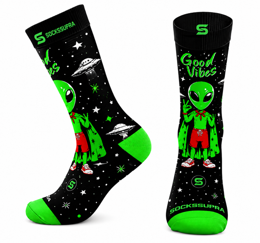 Socks Alien Vibes